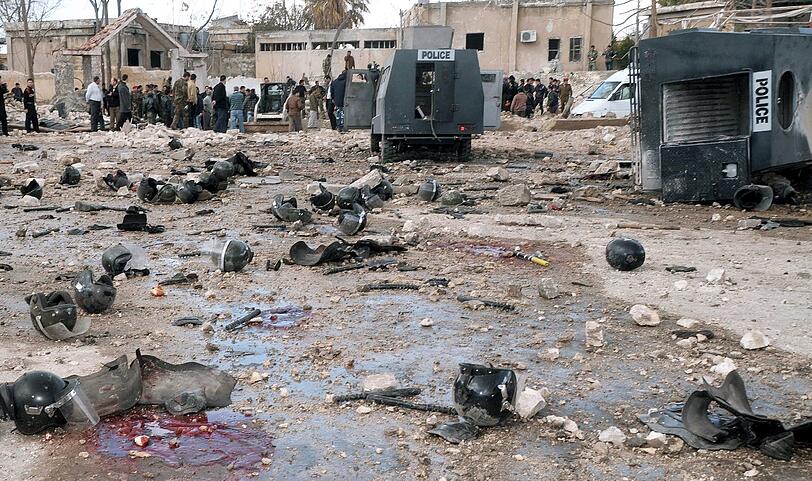 Angriff auf Ölpipeline in Homs: Das Blutvergießen in Syrien nimmt kein Ende - hier die Bilder.