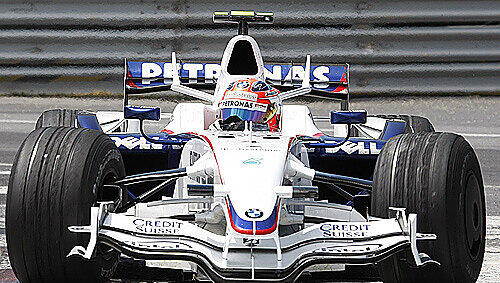 Robert Kubica auf der Fahrt zum Triumph in Montreal Robert Kubica auf der Fahrt zum Triumph in Montreal