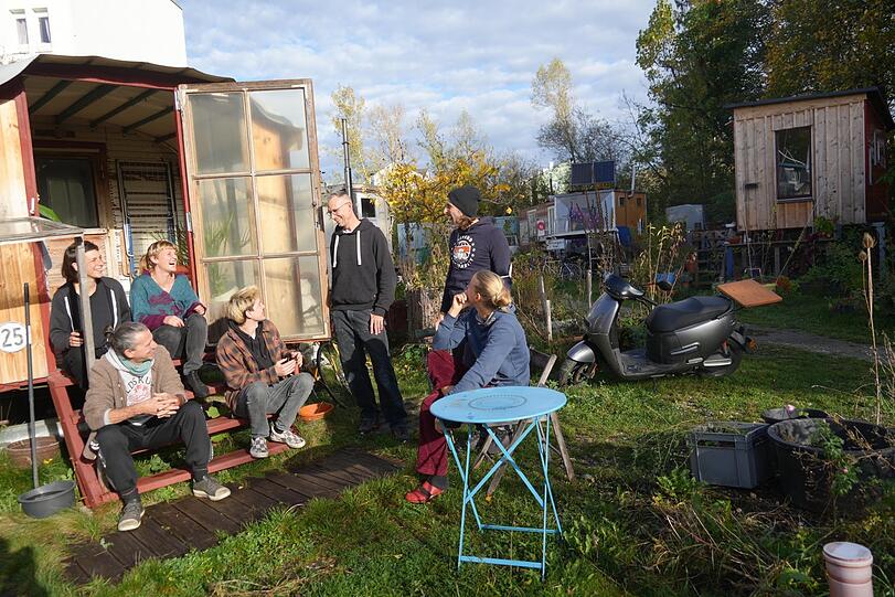 Wer im Wagenpark wohnen will, sollte Gemeinschaft nicht scheuen.