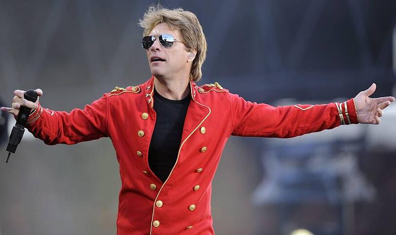 Alt-Rocker Bon Jovi landete auf dem achtbaren vierten Platz