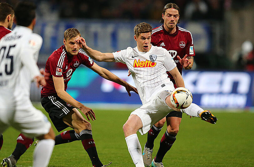 Im Montagsspiel der zweiten Fußball-Bundesliga trennten sich der 1. FC Nürnberg und der VfL Bochum mit 1:1.
