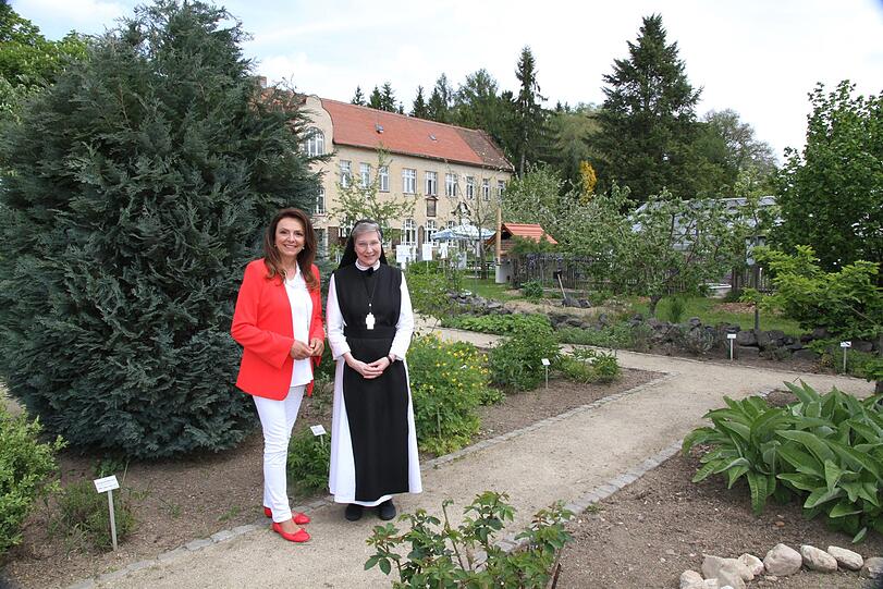 Uschi Dämmrich von Luttitz hat das Kloster Waldsassen besucht.