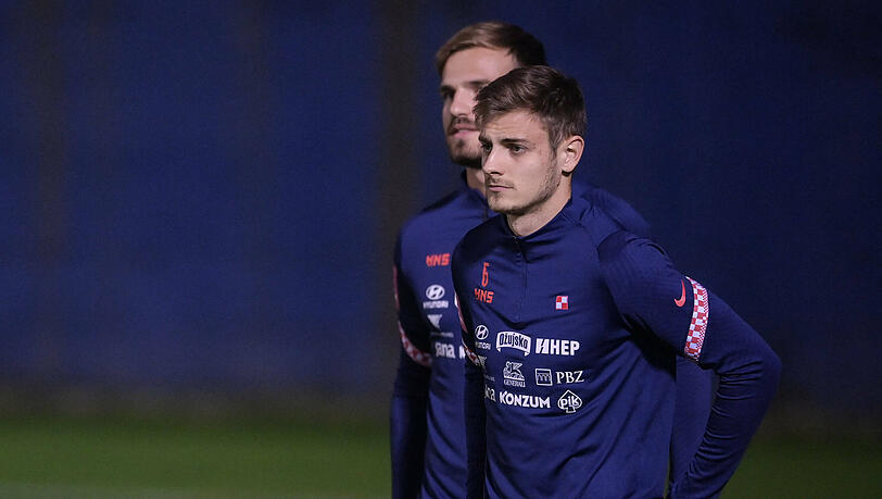 Stand bei seinem Debüt für Kroatien gleich in der Startelf: Josip Stanisic.