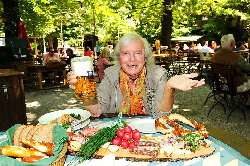 Für Gerd Käfer ist eine schaumige Maß im Augustiner Keller, wie ein Sprung in den Starnberger See.