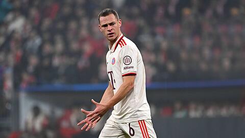 Wird nie geschont – kein Spiel, keine Minute, keine Sekunde: Bayerns Dauerbrenner Joshua Kimmich.