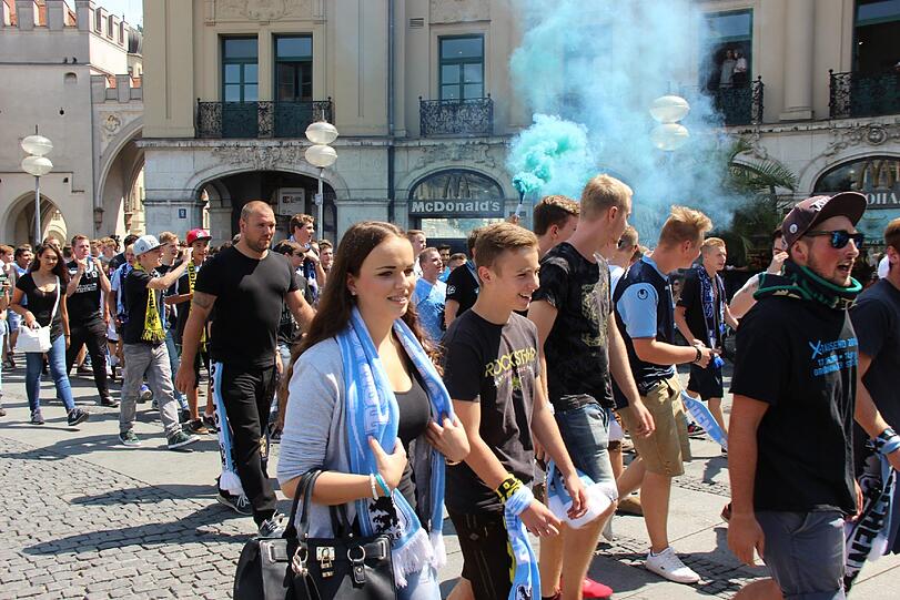 Der Protestmarsch der Fans des TSV 1860 gegen RB Leipzig: Die Bilder.