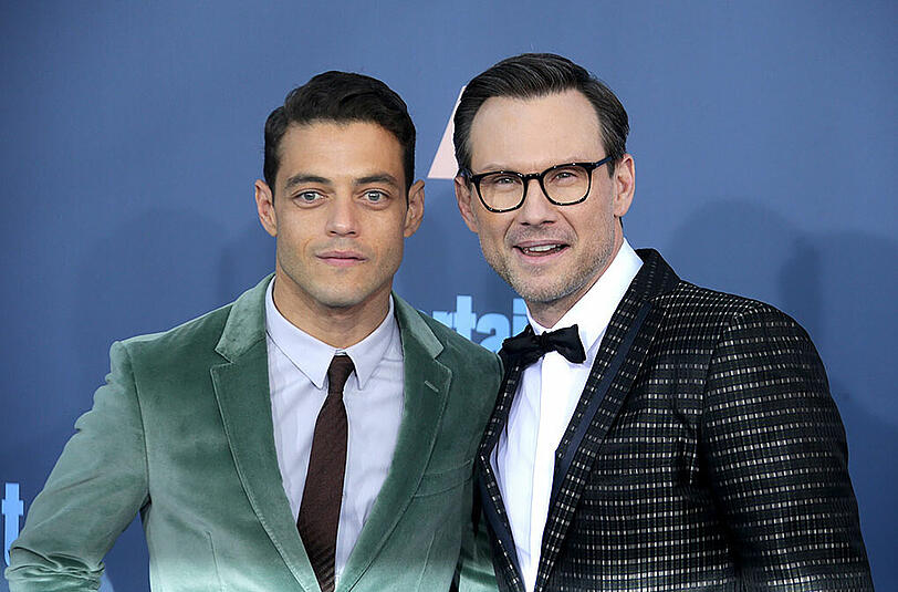 Rami Malek und Christian Slater