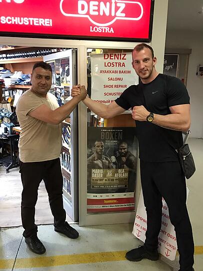 Mario Daser bereitet sich in der Türkei auf seinen Boxkampf am 19. Mai vor.