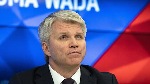 Skeptischer Blick: Russlands Sportminister Pawel Kolobkow nach dem Wada-Urteil.