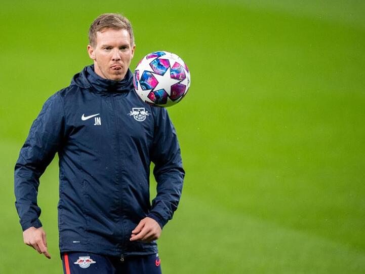 Zum ersten Mal in London zu Gast: Leipzig-Coach Julian Nagelsmann.