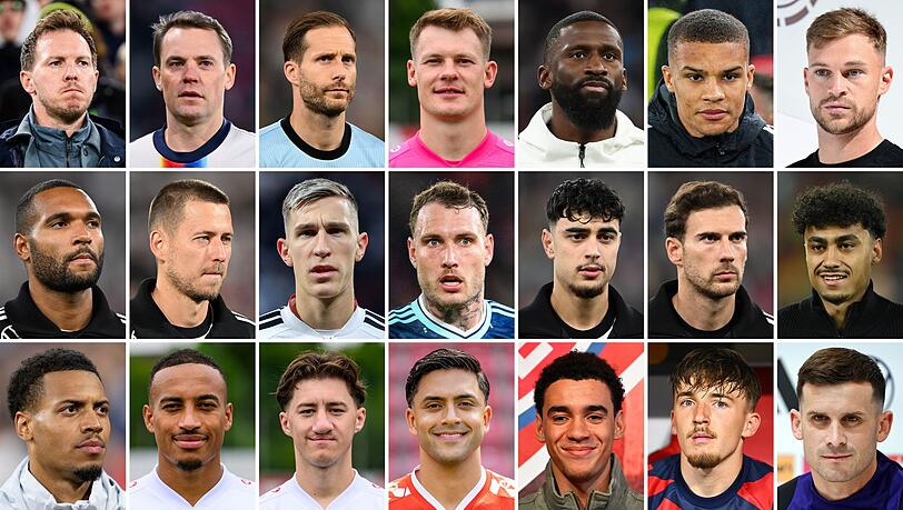 26 Spieler hat Julian Nagelsmann in seinem WM-Kader berufen. (Archivbild)
