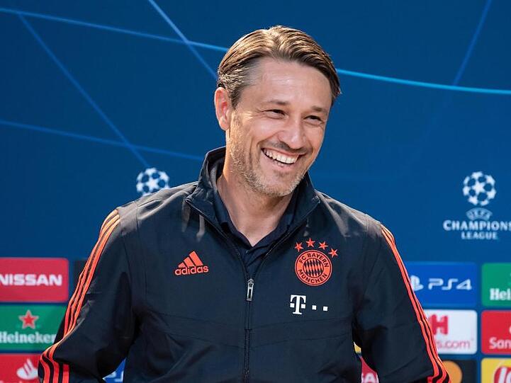 Setzt als Nahziel das Überstehen der Gruppenphase: Bayern-Trainer Niko Kovac kommt zur Pressekonferenz.