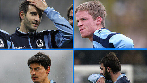 Vier Löwen-Kicker sind im Notendurchschnitt der AZ-Einzelkritiken durchgefallen: Maximilian Nicu, Ismael Blanco, Marin Tomasov und Grigoris Makos. Vier Löwen-Kicker sind im Notendurchschnitt der AZ-Einzelkritiken durchgefallen: Maximilian Nicu, Ismael Blanco, Marin Tomasov und Grigoris Makos.