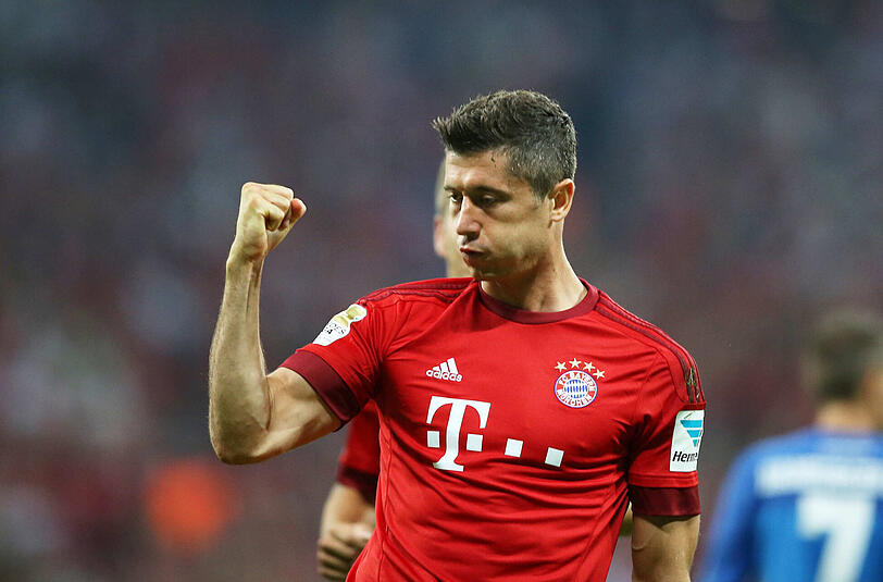 Soll gegen den VfL Wolsfburg wieder jubeln: Bayern-Goalgetter Robert Lewandowski