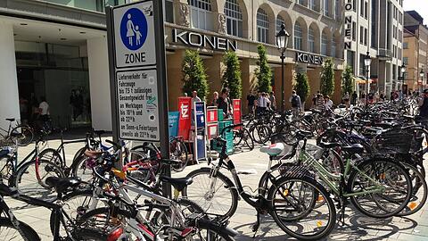 Bei Radlern immer beliebter: die Fußgängerzone Sendlinger Straße