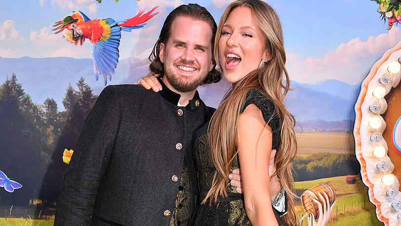 Joelina Drews und ihr Partner Adrian Louis heuer beim "HeidiFest" in München. Joelina Drews und ihr Partner Adrian Louis heuer beim "HeidiFest" in München.