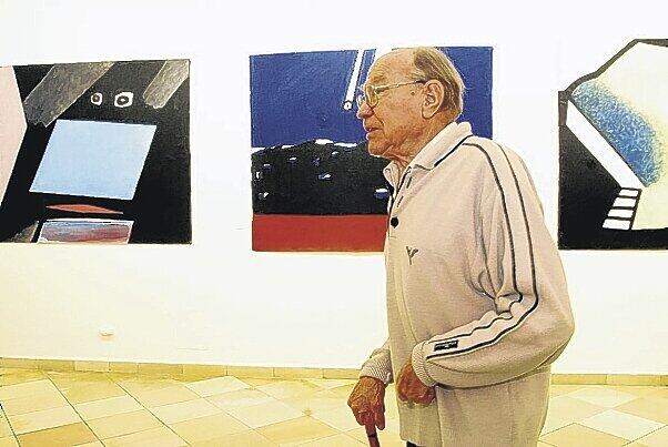 &bdquo;Ein Vorbild an Disziplin und Arbeitsweise&ldquo;: Der hoch geachtete Franz Vornberger, hier 2004 im Fembohaus.