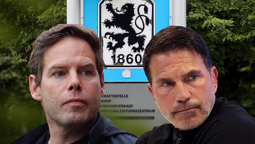 Christian Werner (l.) und Patrick Glöckner sind seit Sonntag Geschichte beim TSV 1860.