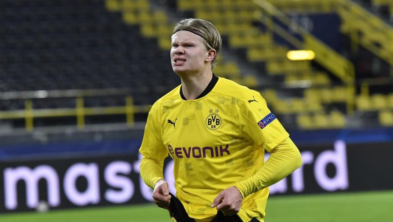 Kein Anlass zur Verzweiflung: BVB-Tormaschine Erling Haaland trifft beim 3:0-Erfolg doppelt.