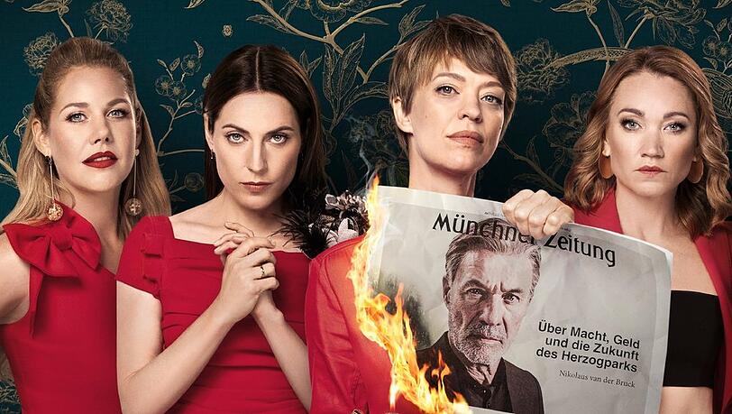 Die Damen vom "Herzogpark": Felicitas Woll, Antje Traue, Heike Makatsch und Maria Potthoff (v.l.).