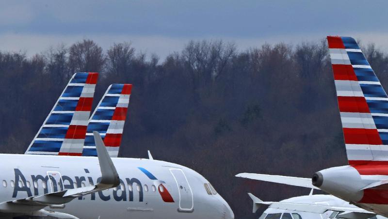 Viele Flugzeuge der American Airlines müssen auf dem Boden bleiben. Viele Flugzeuge der American Airlines müssen auf dem Boden bleiben.