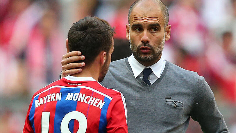 Pep Guardiola standen gegen Frankfurt nur 15 Mann zur Verfügung. Pep Guardiola standen gegen Frankfurt nur 15 Mann zur Verfügung.