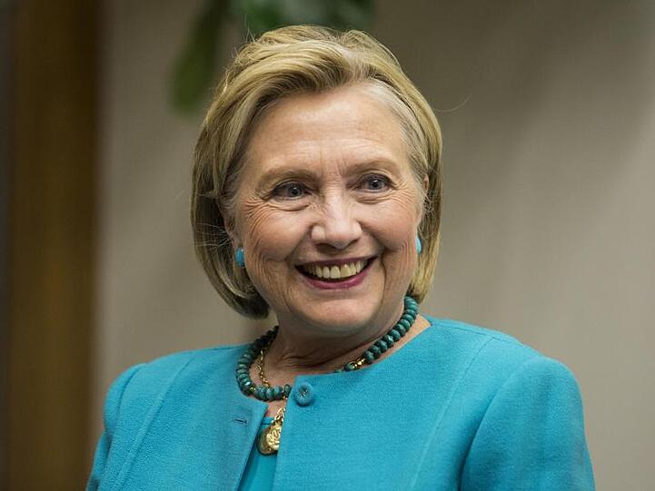 Die frühere US-Präsidentschaftskandidatin Hillary Clinton in Chicago.
