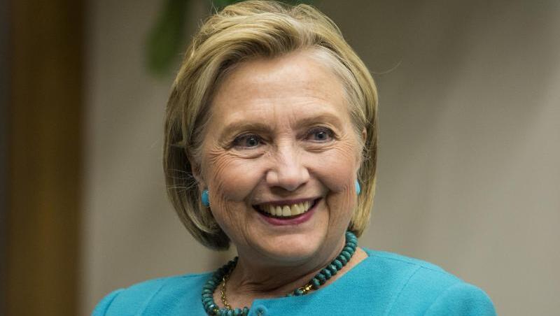 Die frühere US-Präsidentschaftskandidatin Hillary Clinton in Chicago. Die frühere US-Präsidentschaftskandidatin Hillary Clinton in Chicago.