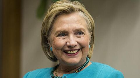 Die frühere US-Präsidentschaftskandidatin Hillary Clinton in Chicago.