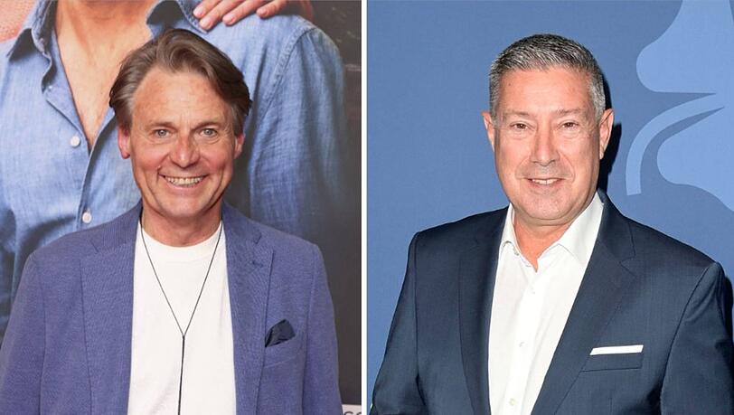 "GZSZ"-Star Wolfgang Bahro (l.) &uuml;berraschte mit einer Aussage im Gespr&auml;ch mit "Let's Dance"-Juror Joachim Llambi.
