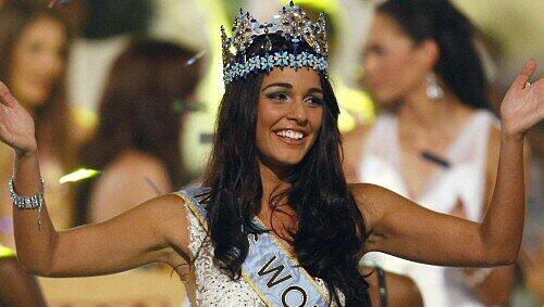 Miss World 2009: Kaiane Aldorino mit Krone Miss World 2009: Kaiane Aldorino mit Krone