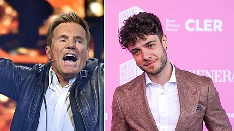 Dieter Bohlen (l.) kürte Luca Hänni 2012 zum "DSDS"-Sieger.