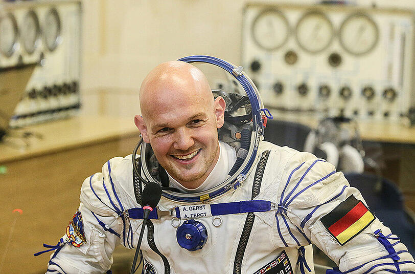 Der deutsche Astronaut Alexander Gerst.