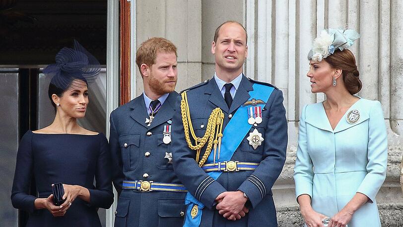 Einst waren Meghan, Harry, William und Kate die "Fab Four"
