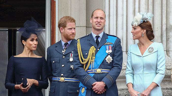 Einst waren Meghan, Harry, William und Kate die "Fab Four"