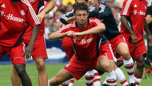 Aggressiv-Leader ist er ja schon: Mark van Bommel Aggressiv-Leader ist er ja schon: Mark van Bommel