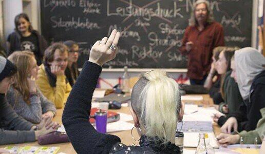 Demokratie wird in dieser Schule gelebt: Die Schüler haben immer ein Wörtchen mitzureden, wenn Entscheidungen gefällt werden müssen.