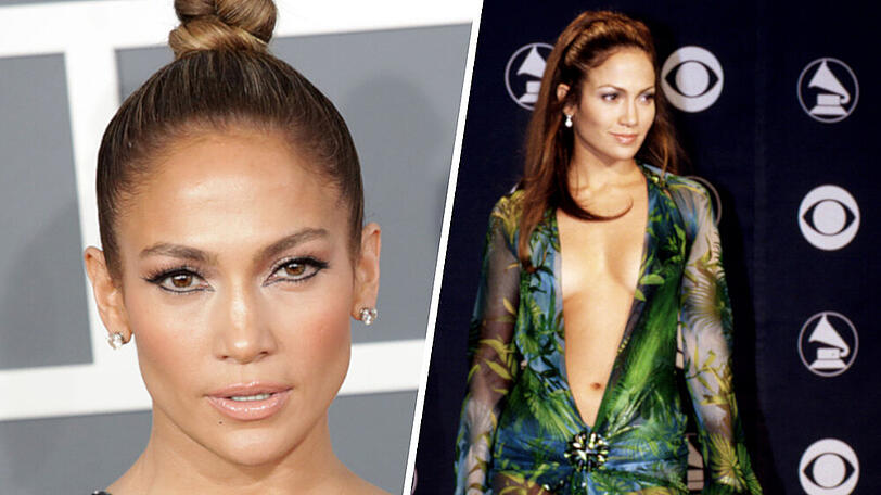 Jennifer Lopez macht die Fashionwelt in ihrem 2000er-Look sprachlos