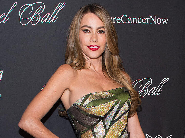 In der US-Serie "Modern Family" mimt Sophia Vergara (40) die temperamentvolle Latina. Ihre Kurven setzt die Kolumbianerin aber nicht nur in der Serie gekonnt ein. Auch auf dem roten Teppich ist ihr gut gefülltes Dekolleté immer wieder ein Hingucker.