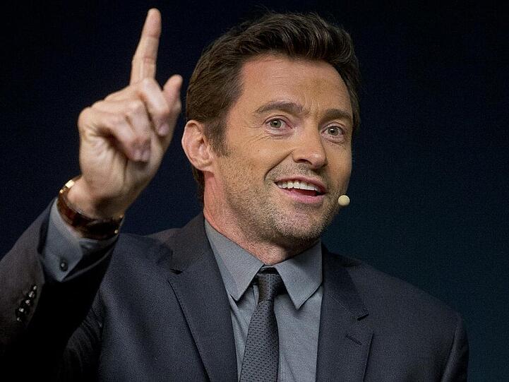 Hugh Jackman bei einer Pressekonferenz zu seinem Film "Prisoner"