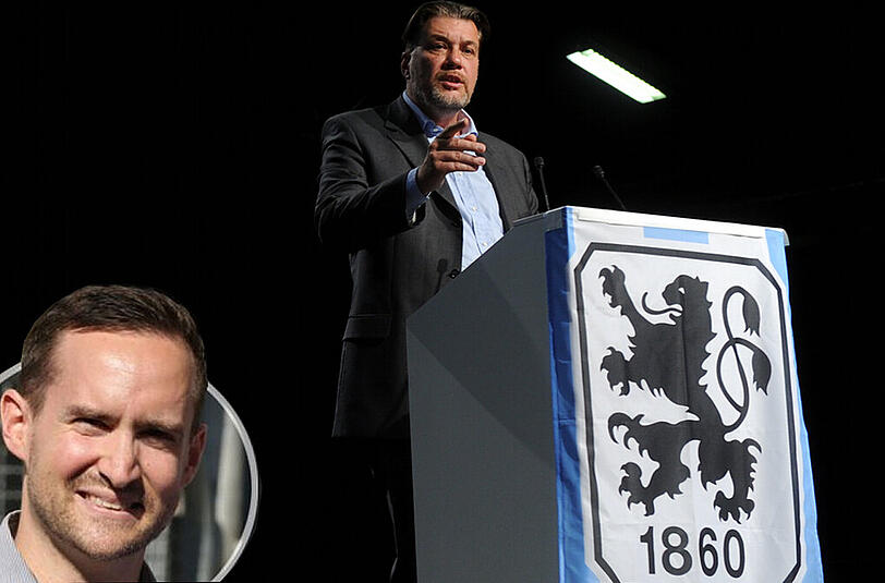 Präsident Gerhard Mayrhofer will den TSV 1860 in eine bessere Zukunft führen.