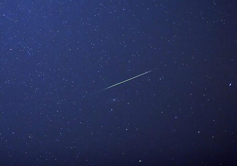 Sternschnuppen-Nacht über Deutschland: Die Bilder aus der Nacht von Mittwoch auf Donnerstag.