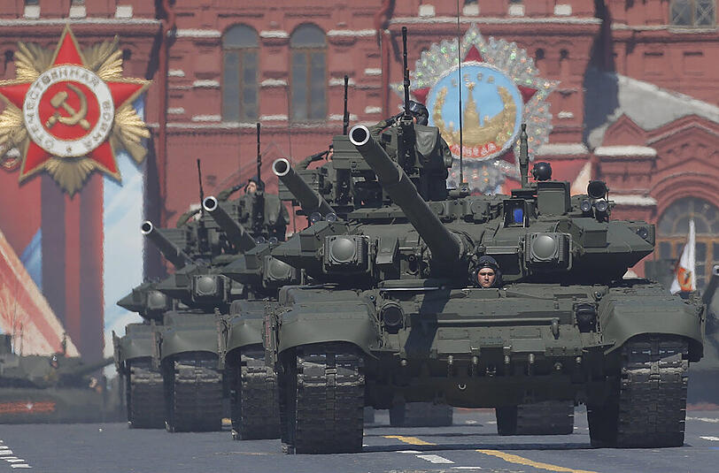 Militärparade in Moskau zum 71. Jahrestag des Siegs über Hitler-Deutschland: Die Bilder.