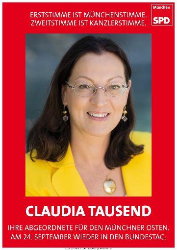 Tausend Plakat