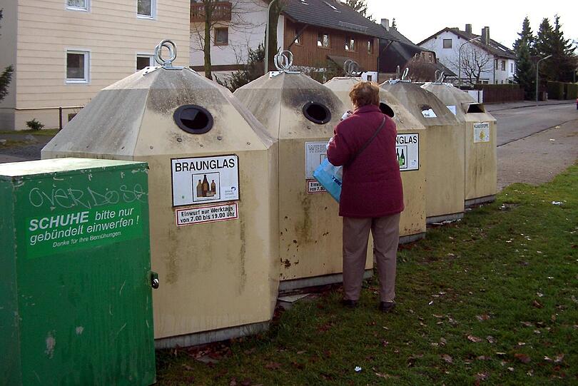 Bekommt die Haidparksiedlung auch einen Wertstoffcontainer?