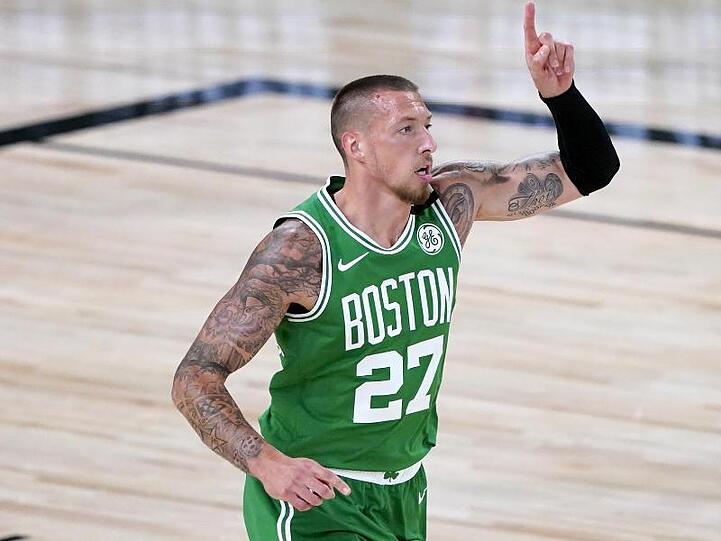 Zeigte im Spiel gegen Toronto eine starke Leistung: Daniel Theis von den Boston Celtics.