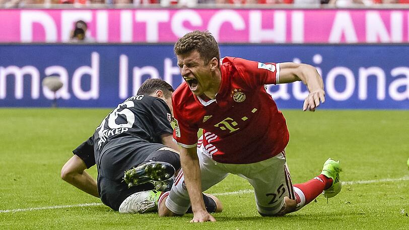 Thomas Müller fällt gegen Hoffenheim und Dortmund aus.