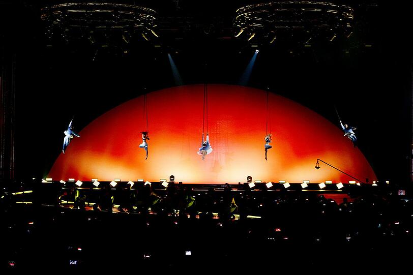 Die Bilder vom Konzert von Helene Fischer in der Münchner Olympiahalle.