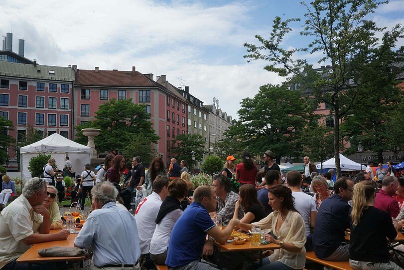 Die Bilder vom Gärtnerplatzfest am Samstag.