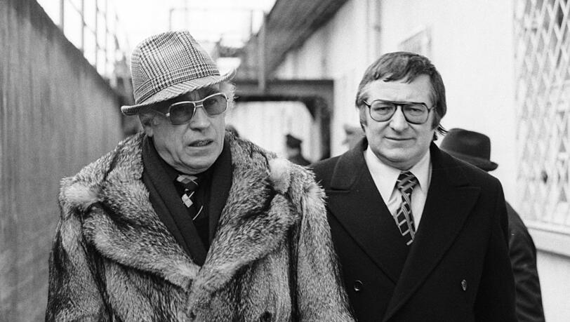 Die Revolution wegen Ex-Sechzger Max Merkel führt zum Präsidentensturz: Wilhelm Neudecker (l.) mit seinem Nachfolger Willi O. Hoffmann.